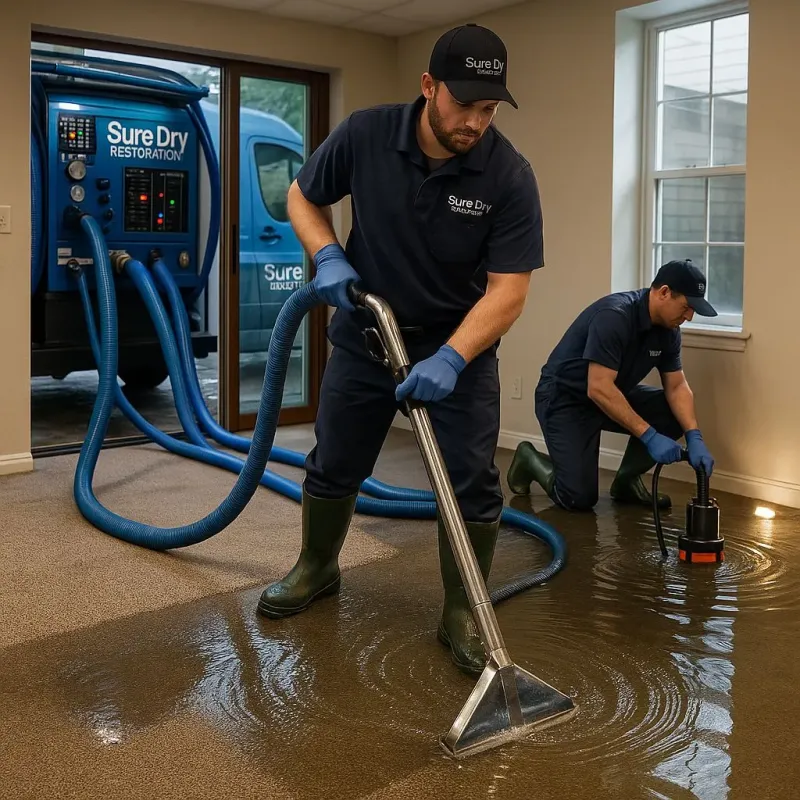 Water Extraction and Removal process in Staten Island, NY